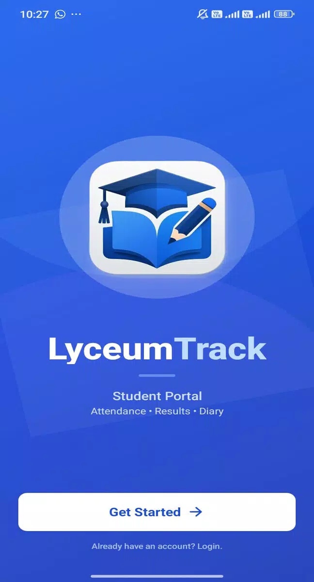 LyceumTrack Screen 1